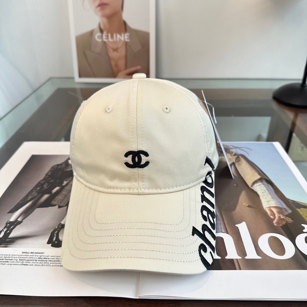 Chanel sun hats, caps,